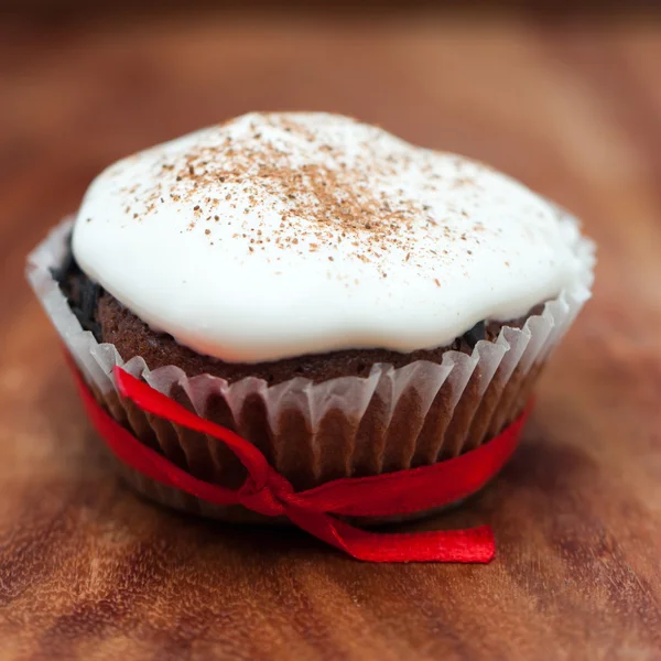 Cupcakes de chocolate Fotos De Bancos De Imagens Sem Royalties