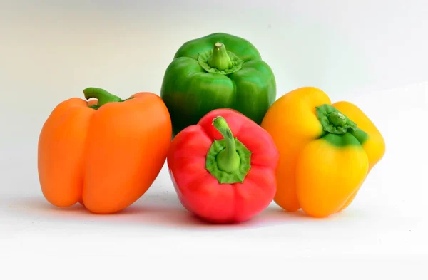 Kolorowe capsicums — Zdjęcie stockowe