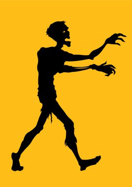 zombi siluet