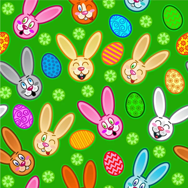 Easter seamless pattern — Stock Vector