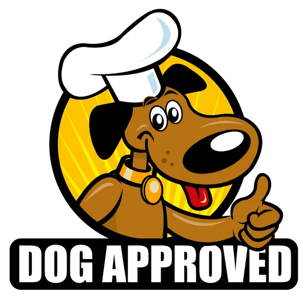Selo aprovado pelo cão Gráficos De Vetores