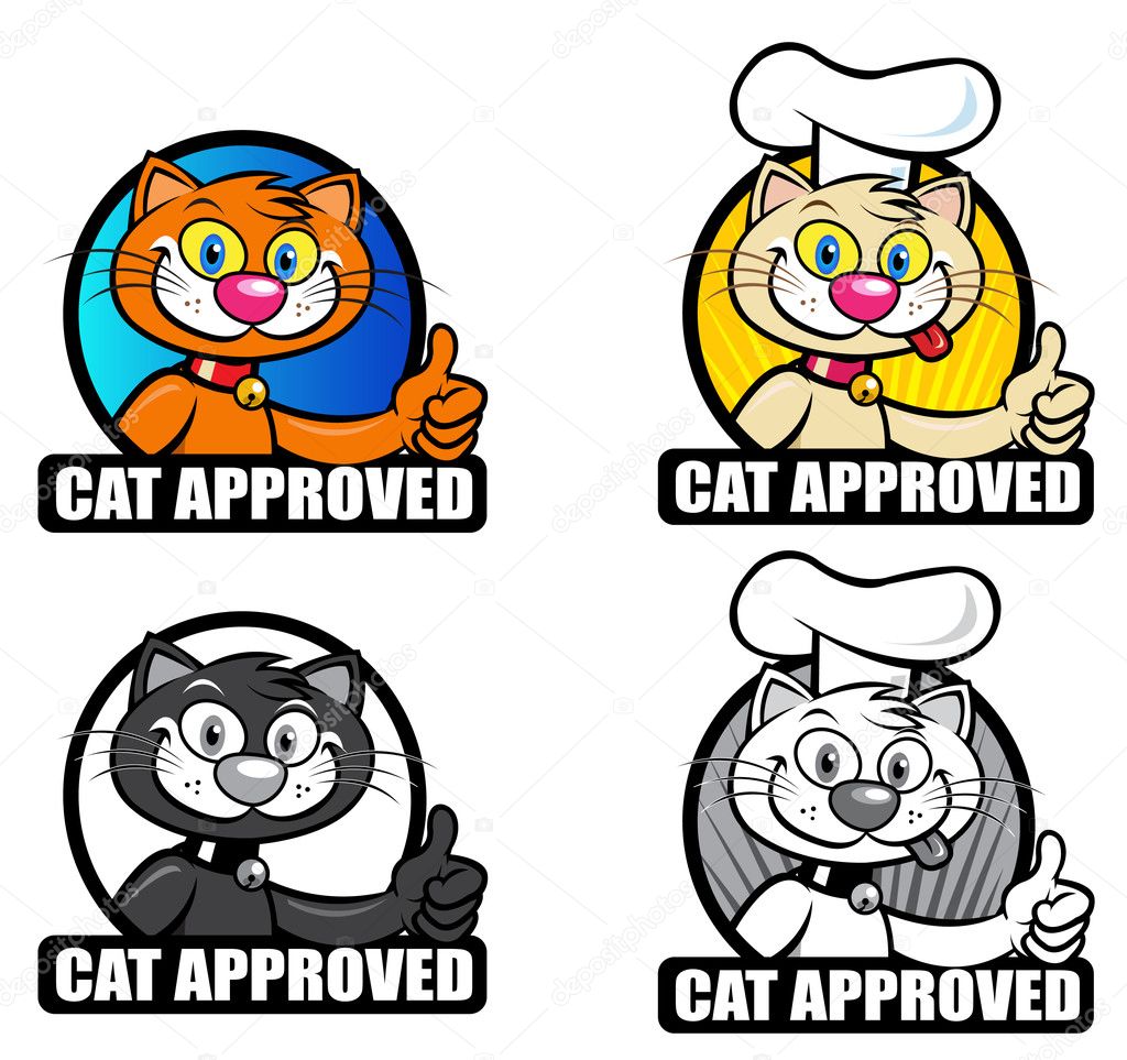 Cat Approved Seal / Icon / Badge