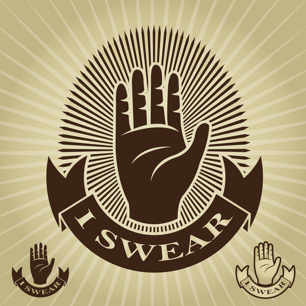 Я клянусь винтажной печатью
