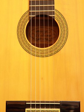 üst mikrofondaki gitar.