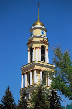 Katedral çan kulesinde.