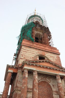 Katedral çan kulesinde.