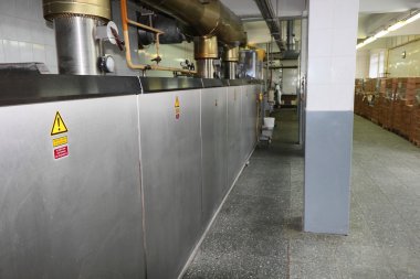 gofret hattı kurutma.