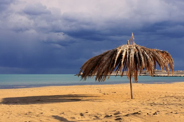 Italy, Sicily, Beach in winter time — Stock Photo, Image