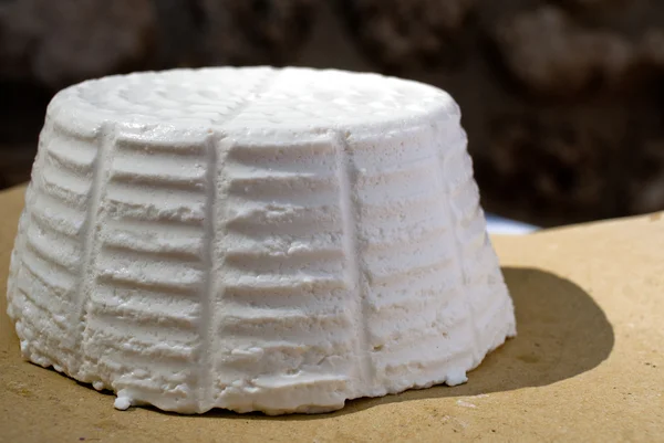 Ricotta cheese from Sicily — Stock Photo, Image