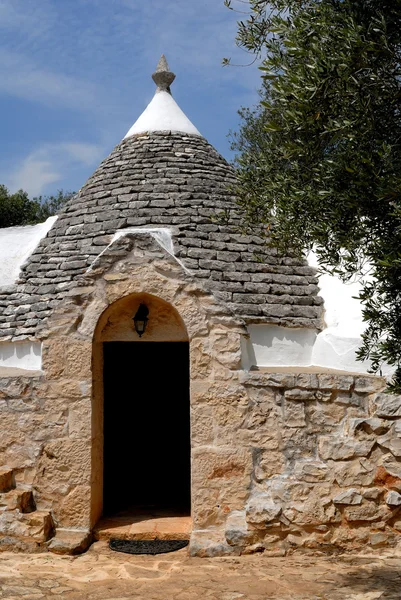 Tipical στέγες των trullo στην Απουλία — Φωτογραφία Αρχείου