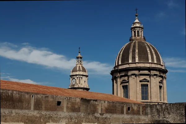 Cúpulas en los tejados de Catania —  Fotos de Stock