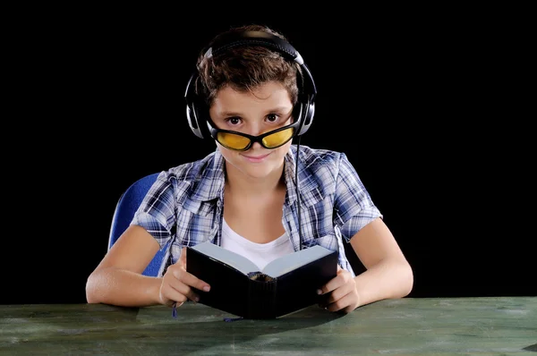 Young student with glasses — Stock Photo, Image