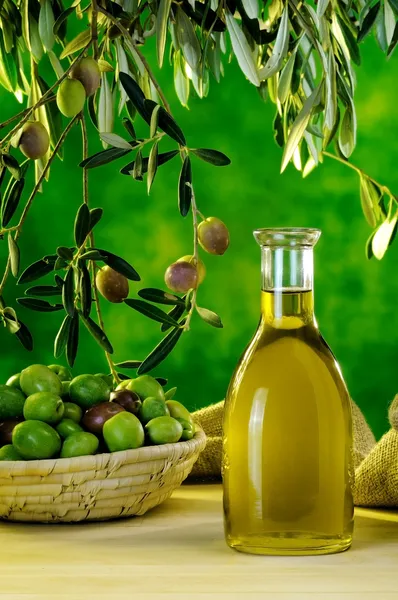 Оливкова олія Ліцензійні Стокові Фото