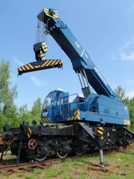 Treno industriale — Foto Stock