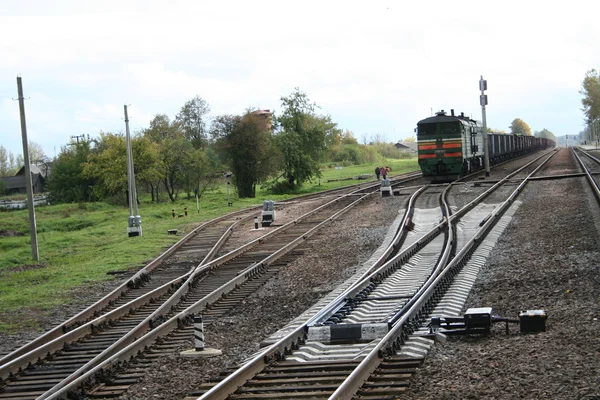 Industrail trein Stockfoto