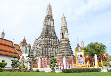 iri ve büyük pagoda Bangkok tapınak wat arun