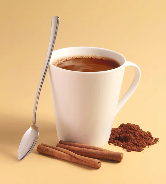 Hot chocolate drink — Stock Photo, Image