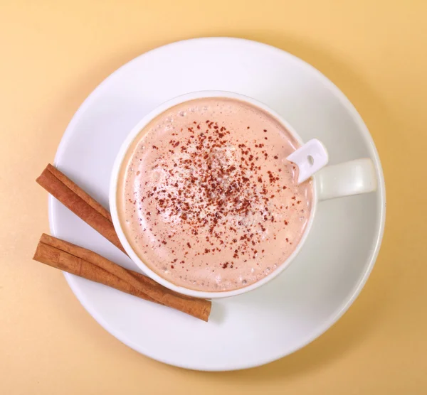 Hot chocolate drink — Stock Photo, Image
