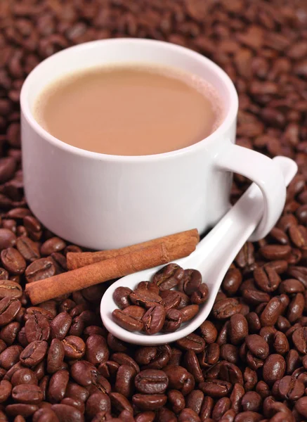 Heißer Kaffee — Stockfoto