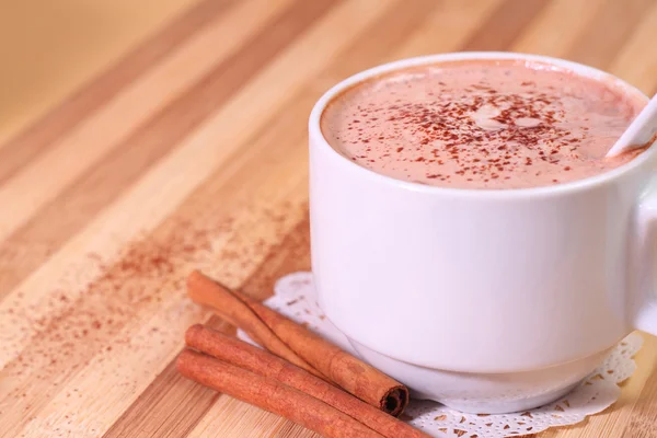 Hot chocolate drink — Stock Photo, Image