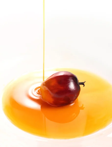 Aceite de palma y aceite de cocina — Foto de Stock
