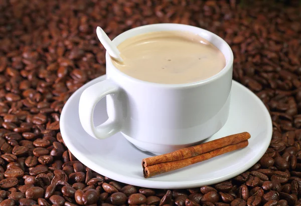 Heißer Kaffee — Stockfoto