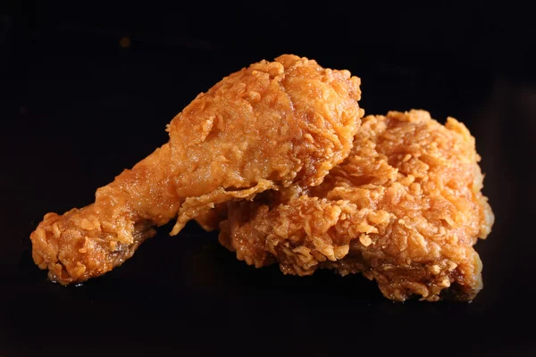 Stekt kyckling — Stockfoto