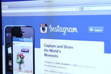 instagram ana Web sayfası