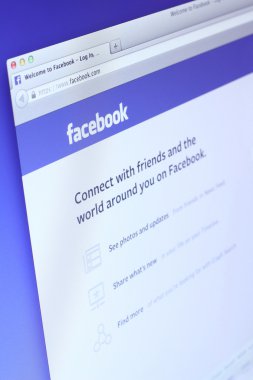 Facebook ana Web sayfası