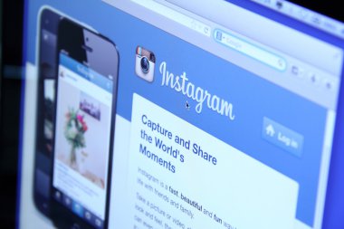 instagram ana Web sayfası