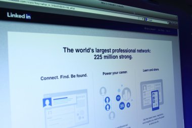 LinkedIn Web sayfası