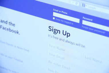Facebook ana Web sayfası