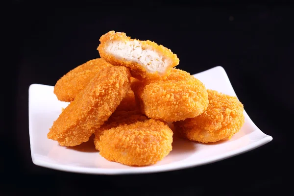 Fried nuggets — Stock Photo, Image