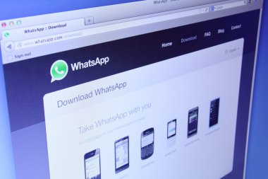 whatsapp Web sayfası