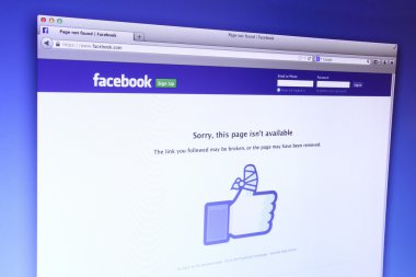 Facebook ana Web sayfası
