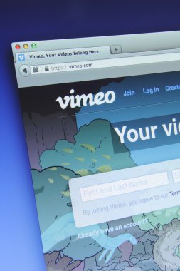 Vimeo Web sitesi