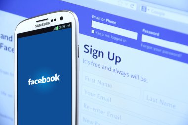 Facebook ana Web sayfası