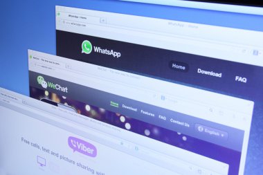 whatsapp wechat ve wechat Web sayfası