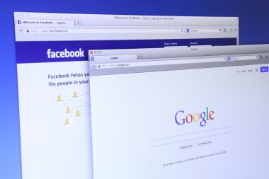 Google ve facebook sitesi