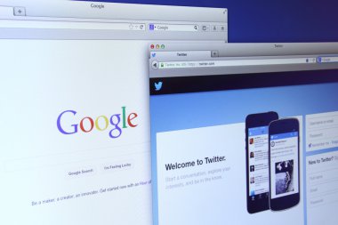 Google ve heyecan Web sitesi