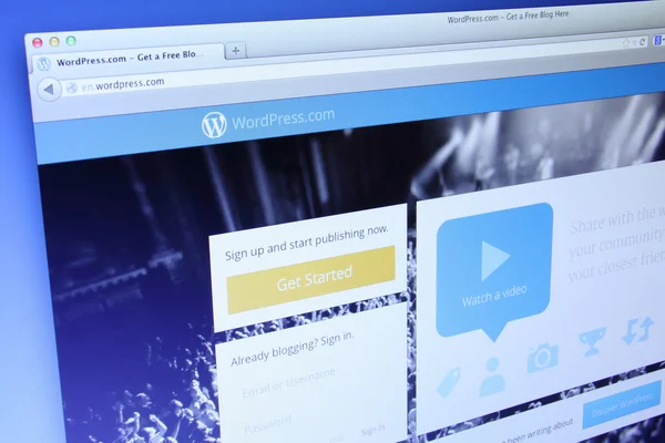 WordPress web sitesi