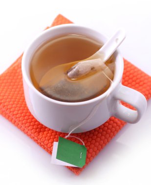 Bir fincan çay.
