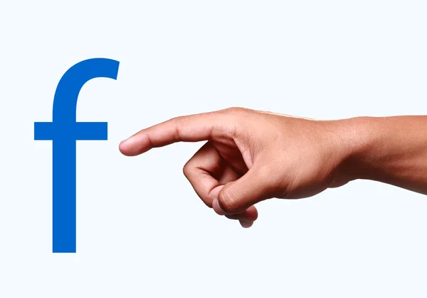 F ไอคอน — ภาพถ่ายสต็อก