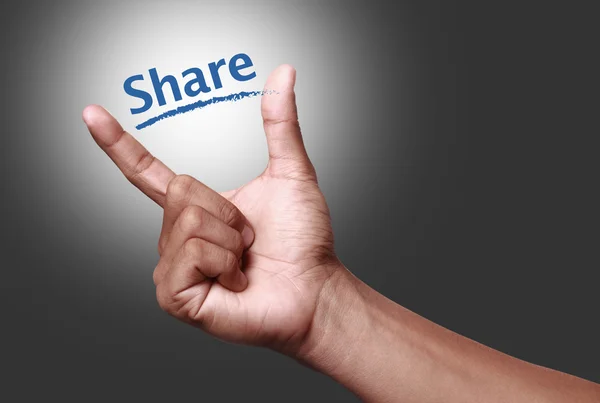 Share icon — Stock Photo, Image