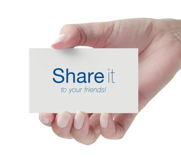 Share it — Stock Photo, Image
