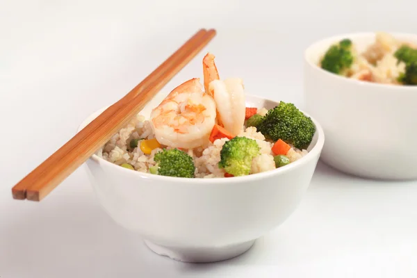 Vegetable fried rice — Stock Photo, Image