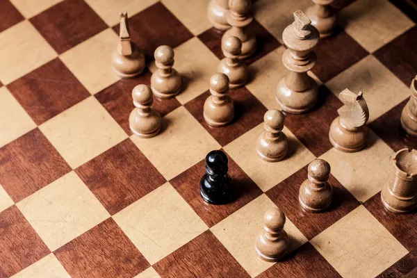 Razzismo degli scacchi — Foto Stock