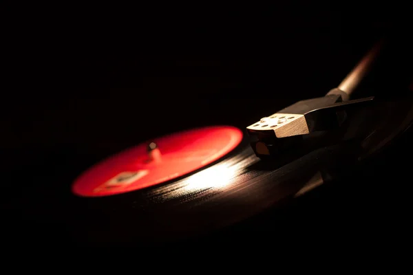 Primo piano del grammofono vintage — Foto Stock