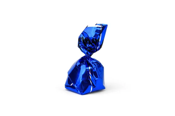 Chocolate Candy Praline Color Wrapper White Background — Photo