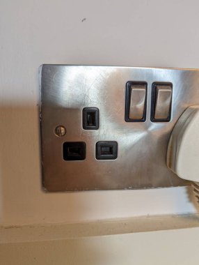 Avrupa tipi bir soketin fotoğrafı.